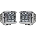 RIGID Spot Surface Mount White Housing Pair D-SS Pro - 862213