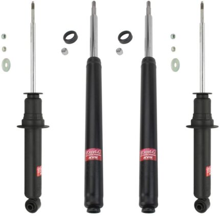 KYB Excel-G GR-2 Front Rear Shocks for 7/90-9/92 BMW 525i 366007 366007 341081 341081