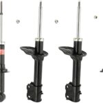 KYB Excel-G GR-2 Front Rear Shocks for 2003-04 MITSUBISHI Outlander 334368 334368 341361 341361
