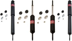 KYB Excel-G GR-2 Front Rear Shocks for 1977-89 DODGE Diplomat 343138 343138 343139 343139