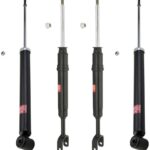 KYB Excel-G GR-2 Front Rear Shocks for 1998-04 AUDI A6 341273 341273 343281 343281