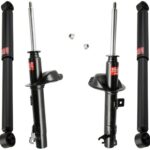 KYB Excel-G GR-2 Front Rear Shocks for 2000-05 FORD Focus Station Wagon 333348 333349 343291 343291
