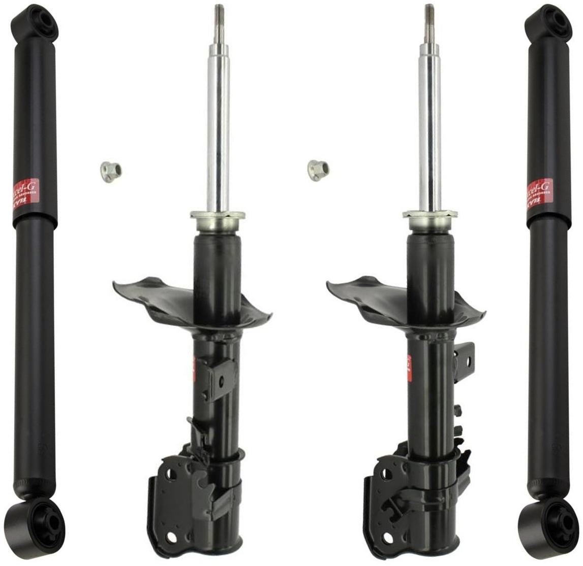 KYB Excel-G GR-2 Front Rear Shocks for 2002-03 INFINITI QX4 2WD 335035 335036 343379 343379 KYB Excel-G GR-2 Front Rear Shocks for 2002-03 INFINITI QX4 2WD 335035 335036 343379 343379