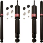 KYB Excel-G GR-2 Front Rear Shocks for 1980-89 FORD F-100 4WD Quad Shock 344076 344076 344077 344077