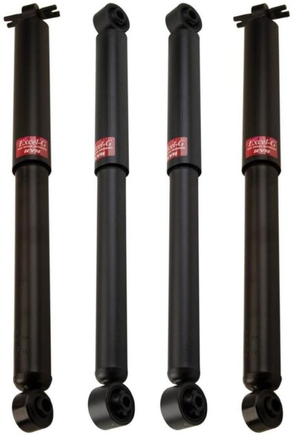 KYB Excel-G GR-2 Front Rear Shocks for 1988-00 CHEVROLET K2500 4WD 344266 344266 344263 344263