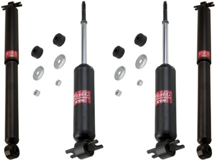 KYB Excel-G GR-2 Front Rear Shocks for 1996-02 CHEVROLET Express 1500 344265 344265 344273 344273