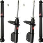 KYB Excel-G GR-2 Front Rear Shocks for 1997-05 CHEVROLET Venture 334227 334227 344338 344338