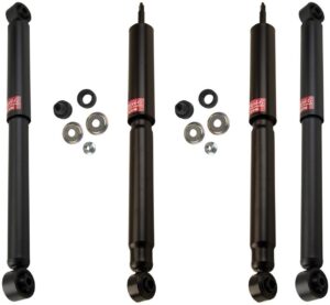 KYB Excel-G GR-2 Front Rear Shocks for 1994-01 DODGE Ram 1500 4WD 344376 344376 344365 344365