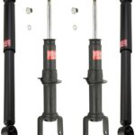 KYB Excel-G GR-2 Front Rear Shocks for 2008-09 DODGE Dakota 340019 340019 344378 344378