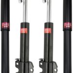 KYB Excel-G GR-2 Front Rear Shocks for 2002-06 MERCEDES BENZ Sprinter 3500 Dual Rear Wheel and High Roof or Chassis Cab 335809 335809 344409 344409