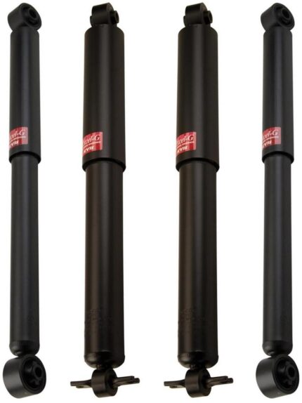 KYB Excel-G GR-2 Front Rear Shocks for 1999-04 LANDROVER Discovery with Air Suspension 345036 345036 345037 345037