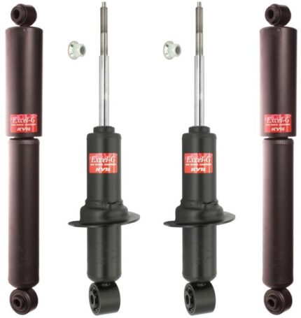 KYB Excel-G GR-2 Front Rear Shocks for 05 - 9/2005 NISSAN Frontier 2WD 341467 341467 345075 345075