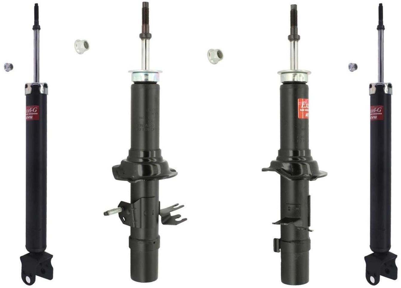 KYB Excel-G GR-2 Front Rear Shocks for 2009-10 INFINITI G37 4WD Sedan 340010 340011 349089 349089 KYB Excel-G GR-2 Front Rear Shocks for 2009-10 INFINITI G37 4WD Sedan 340010 340011 349089 349089