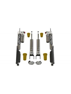 Falcon Lift 2.25"/1.25" Sport Tow/Haul Shock Leveling System for 2019-2023 Ram 1500/Rebel - 19-04-32-400-002
