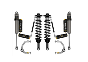 ICON Stage 4 2.75-3.5 Front Lift Coilovers and Rear Lift Shocks with Billet UCAs for 2021-2023 Ford F-150 4WD