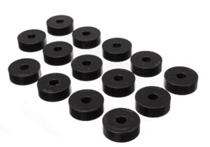 Energy Suspension Body Mount Bushings Black for 1959-1973 Jeep CJ6 2.4101G