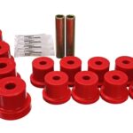 Energy Suspension Rear Leaf Spring Bushing Red for 1967-1969 Chevrolet Camaro 3.2102R