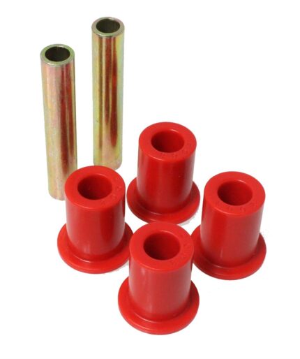 Energy Suspension Front Leaf Spring Shackle Bushing Sleeve Red for 1971-1974 Chevrolet K10 Pickup 3.2111R