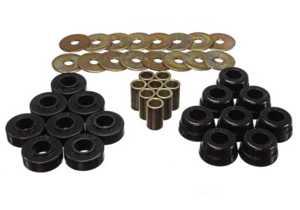 Energy Suspension Body Mount Bushings Black for 1973-1982 Chevrolet Corvette 3.4126G