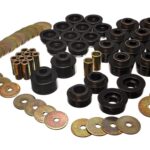 Energy Suspension Body Mount Bushings Black for 1982-1987 Buick Regal 3.4141G
