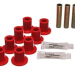 Energy Suspension Rear Leaf Spring Bushing Red for 1969-1974 Dodge D100 Pickup 5.2102R