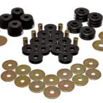Energy Suspension Body Mount Bushings Black for 1974-1993 Dodge Ramcharger 5.4102G