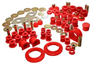 Energy Suspension Suspension Bushing Kit Red for 2001-2004 Toyota Tacoma 4WD 8.18107R