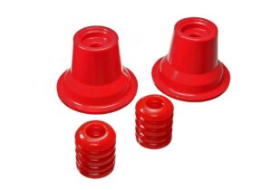 Energy Suspension Rear Coil Spring Isolator Red for 2003-2023 Toyota 4Runner 8.9105R