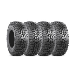 Mickey Thompson ET Front 17.0 Inch 26.0/4.0-17 Painted White Letter Racing Bias Tires - 90000026535