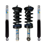 Bilstein 5100 0-2 Front Lift Assembled Coilovers and 0-2 Rear Lift Shocks for 2016-2024 Nissan Titan XD