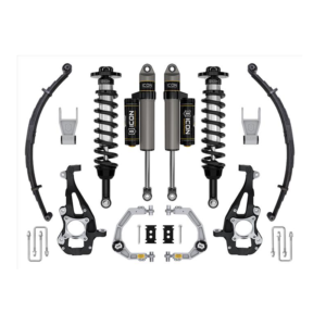 ICON Stage 2 3.5-4.5 Lift Kit with Billet UCAs and Leaf Springs for 2021-2023 Ford F-150 4WD