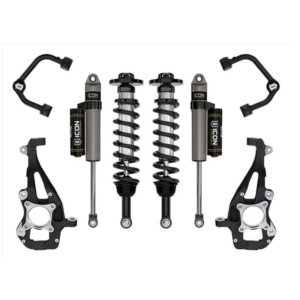 ICON Stage 2 3.5-4.5 Lift Kit with Tubular UCAs for 2021-2023 Ford F-150 4WD