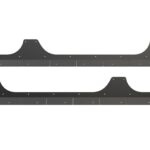 Jeep JK Rocker Guards Scale Armor 07-18 Wrangler JK 4 Door Fishbone Offroad - FB23053