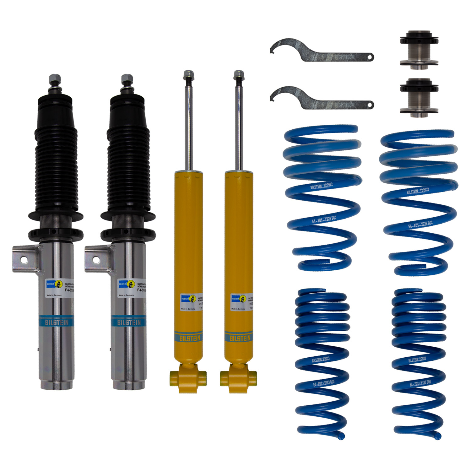 Bilstein B14 Front and Rear (PSS) Kit for 2017-2020 BMW 430i xDrive Bilstein B14 Front and Rear (PSS) Kit for 2017-2020 BMW 430i xDrive