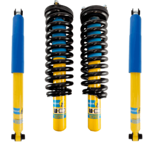 Bilstein 4600 Front Assembled Coilovers with OE Replacement Coils and Rear Shocks for 2002-2009 GMC Envoy