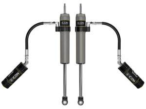 ICON V.S. 2.5 Remote Reservoir 0-1 Rear Lift Shocks for 2014 Toyota Tacoma