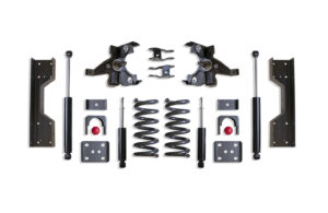 MaxTrac 4"/6" Lowering Kit with LD Rotors for V6 Models for 1988-1998 Silverado/Sierra 1500 2WD-K330546L-6