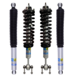 Bilstein B8 5100 RHA 0-2.5 Assembled Front Lift Coilovers with OE Replacement Coils and 0-1 Rear Lift Shocks for 2019-2023 Ford Ranger