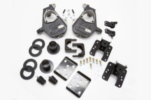 McGaughy's 3-5 4-6 Lowering Kit for 2007-2013 GMC Sierra 1500 2WD