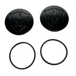 McGaughy's Billet Ball Joint Caps BLACK (fits Upper Arms), GM Truck