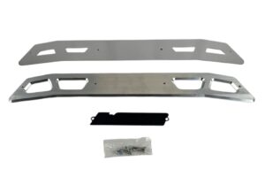McGaughy's Billet Face Plate For 2020-2025 Chevrolet Silverado 3500 RAW (fits 4 Crossmember)