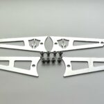 McGaughy's Replacement Stainless Steel Badges for Upper Control Arms, 2011-2019 GMC Sierra 2500