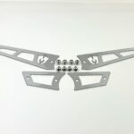 McGaughy's Replacement Stainless Steel Badges for Upper Control Arms, 2019-2025 Chevrolet Silverado 1500