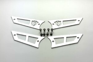 McGaughy's Replacement Stainless Steel Badges for Upper Control Arms for 2020-2025 Chevrolet Silverado 3500