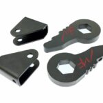 MotoFab 1-3" Front Leveling Lift Kit - 2001-2010 Chevy Sierra Silverado 2500HD 3500HD