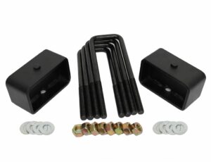 MotoFab 2" Rear Leveling Lift Kit - 2019-2024 Chevy Silverado Sierra GMC