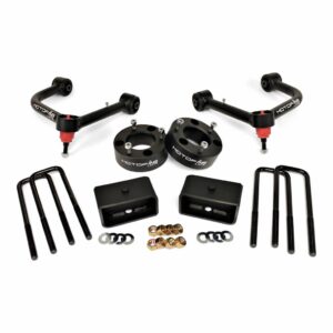 MotoFab 3" Front 2" Rear Leveling Lift Kit with Upper Control Arms - 2019-2024 Chevy GMC Silverado / Sierra 1500