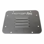 MotoFab Spare Tire Carrier Delete - 2007-2018 Jeep Wrangler JK