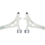 SuperPro Front Lower Control Arm Set for 2015-2018 Subaru WRX & WRX STI - Standard Geometry - ALOY0016K