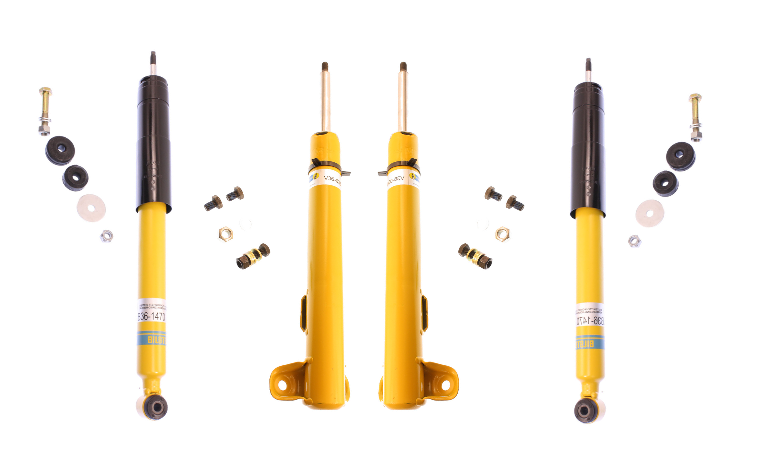 Bilstein B8 Front and Rear Shocks For 1984-1993 Mercedes-Benz 190E Bilstein B8 Front and Rear Shocks For 1984-1993 Mercedes-Benz 190E